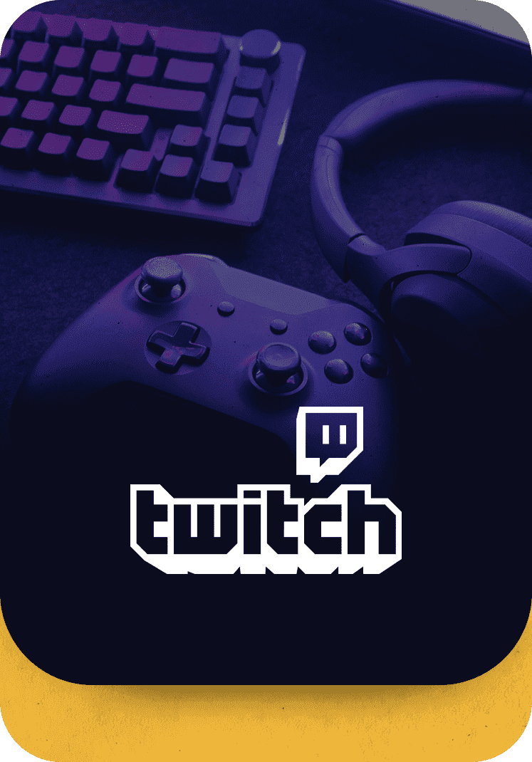 بطاقة 20$ - تويتش